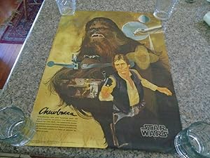 Rare Coca-Cola Star Wars Chewbacca Poster 1977 #4 18 x 24 Mint