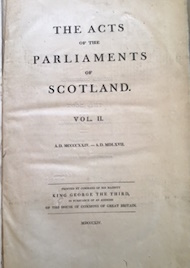 The acts of the Parliaments of Scotland. Vol. 2, 1424-1567