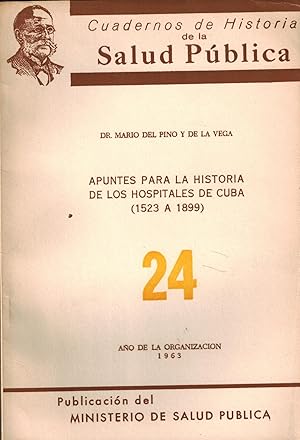 Apuntes Para la Historia de los Hospitales de Cuba (1523 A 1899)