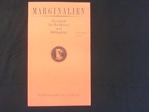 Marginalien. Zeitschrift für Buchkunst und Bibliophilie. 209. Heft (1, 2013).