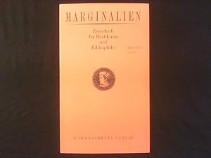 Marginalien. Zeitschrift für Buchkunst und Bibliophilie. 201. Heft (1, 2011).