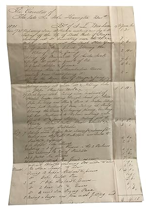Inventory of Repairs to Berkeley Square