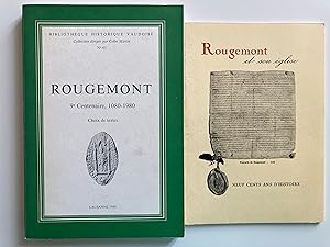 Rougemont 9e Centenaire 1080-1980. Choix de textes.