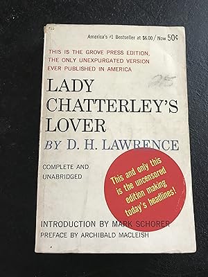 Lady Chatterley's Lover (Uncensored edition)