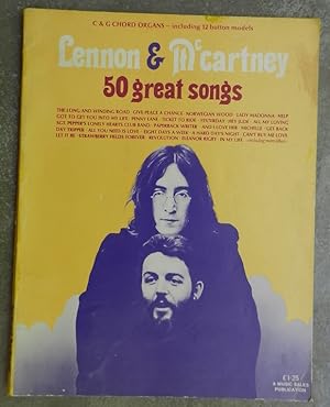 Lennon & Mccartney, 50 great songs. C & G Chord organs - including 12 button models.