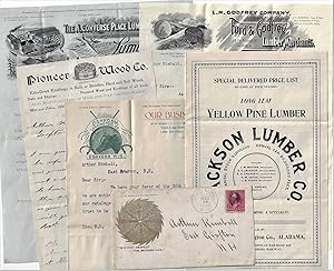 Archive of Advertising Circulars and Correspondence Relating to the Lumber Industry, 1899-1903