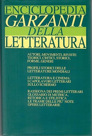 Enciclopedia Garzanti della letteratura