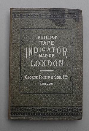 Philips' Tape Indicator Map of London