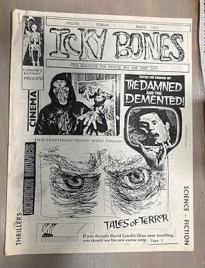 Icky Bones Vol. 1 No. 1 March 1983