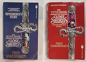 The Fith Book of Lost Swords & The Sixth Book of Lost swords (2 Book matching set Coinspinner's, ...