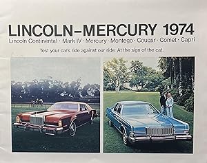 Lincoln-Mercury 1974: Lincoln Continental, Mark IV, Mercury, Montego, Cougar, Comet, Capri: test ...