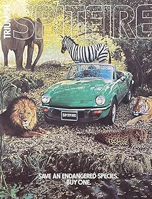 Triumph Spitfire. Save an Endangered Species. Buy One