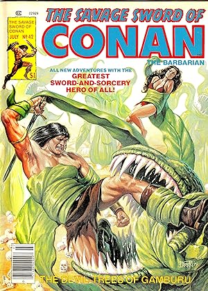 The savage sword of Conan The Barbarian July n. 42