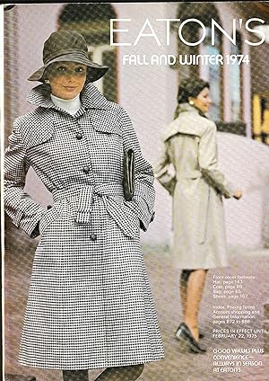 Catalog Fall and Winter 1974