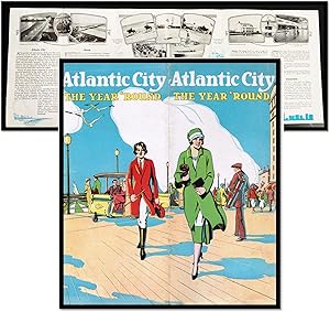 Atlantic City The Year 'Round' [Travel Brochure] [Art Deco]