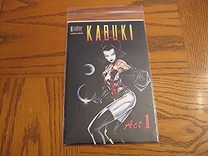 Kabuki Fear the Reaper Act 1 NN (One Shot) 1994 B&W 9.2 or Better First Appearance Kabuki signed ...
