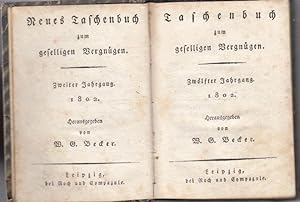 Neues Taschenbuch zum geselligen Vergnügen 1802, zweiter (Zwölfter) Jahrgang.