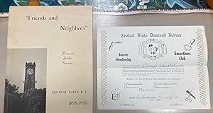 "Friends and Neighbors" Souvenir Program Diamond Jubilee Central Falls, RI