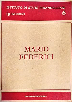 MARIO FEDERICI