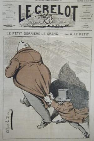 JOURNAL LE GRELOT de LE PETIT LE PETIT DERRIERE LE GRAND N° 154 du 22 mars 1874