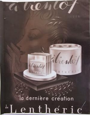 COMPOSITION COULEUR 20ème PARFUM DERNIERE CREATION LENTHERIC