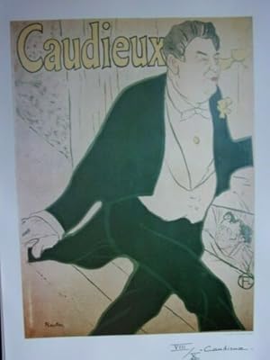 TIRAGE MODERNE 1980 TOULOUSE LAUTREC CAUDIEUX