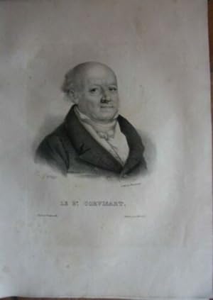 LITHOGRAPHIE DE DUCARMES 1820 CORVISART MEDECIN PERSONNEL NAPOLEON 1er