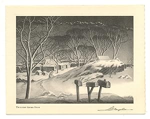 Signed Holiday Card / Invitation to a Cocktail Party for Psychiatrist George R. Bach