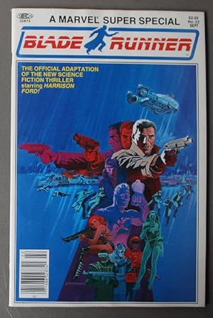 BLADE RUNNER Comics Adaption (MARVEL COMICS SUPER SPECIAL #22 from September/ 1982; Full Color; B...
