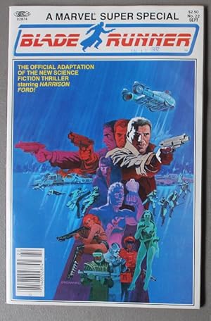 BLADE RUNNER Comics Adaption (MARVEL COMICS SUPER SPECIAL #22 from September/ 1982; Full Color; B...