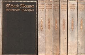 Richard Wagners Gesammelte Schriften und Briefe. Hrsg. von Julius Kapp. 14 Bde. in 7 Bänden. (= k...