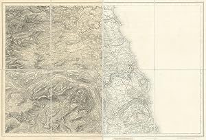 Ordnance Survey sheet 105 [Bedlington, Morpeth, Stamfordham, Matfen, North and South Shields, Tyn...