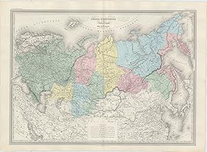 [Russia in Europe and Asia]. Russie européenne et asiatique.