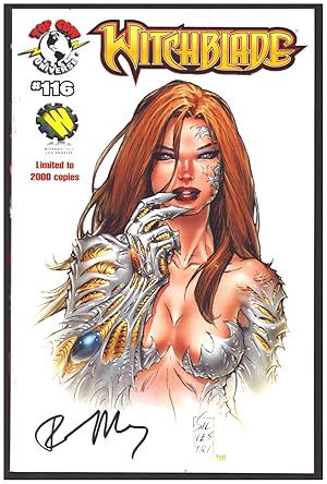 Witchblade #116 Wizardworld Variant Edition Signed