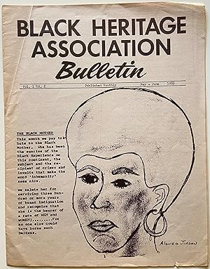 Black Heritage Association Bulletin. Vol. 1 Ed. 2 (May-June 1969)