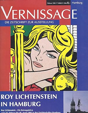 Vernissage Die Zeitschrift zur Ausstellung Februar 1995 Roy Lichtenstein in Hamburg