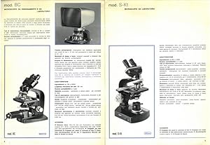 Microscopi da ricerca e da laboratorio.