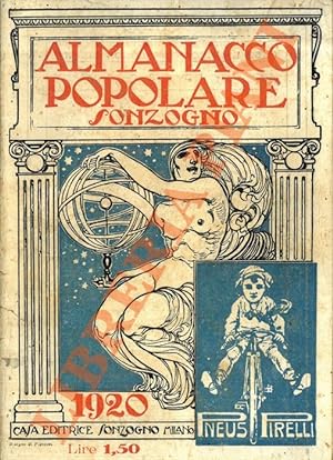 Almanacco popolare Sonzogno 1920.
