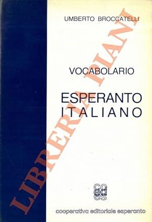 Vocabolario esperanto italiano.