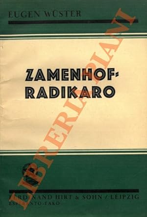 Zamenhof-Radikaro kun derivajoj kaj fontindikoj.