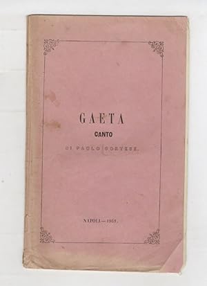 Gaeta. Canto di Paolo Cortese.