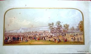 Great Exhibition 1851. Exterior Scene of The Crystal Palace