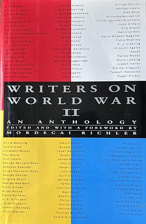 Writers on World War II : An Anthology