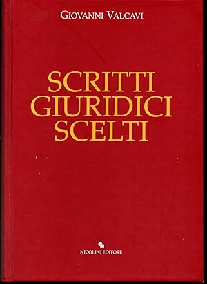 Scritti giuridici scelti