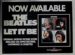 Now Available: The Beatles Let It Be; Original Motion Picture Score Available on Apple Records, C...