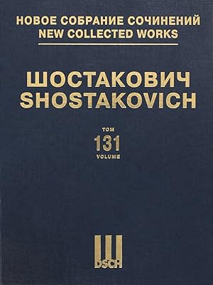 New collected works of Dmitri Shostakovich. Vol. 131. "Simple Folk". Op. 71. "The Young Guard". O...