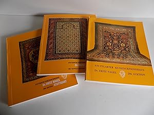 Konvolut von 3 Katalogen der Teppich-Auktionen 286, 291 und 294. Mit zahlreichen, meist farbigen ...