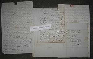 4 letters re Isaac Pratt of Henwick near Worcester. 2 x 1790 letters from Mr. John Brown to Isaac...
