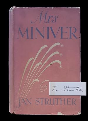 Mrs. Miniver (SIGNED-FIRST EDITION)