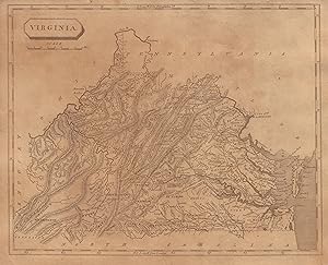 Map of Virginia From a New and Elegant General Atlas; Comprising all the New Discoveries, to the ...
